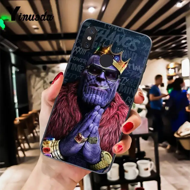 Чехол для телефона Yinuoda Marvel Deadpool Железный человек Человек паук Thanos Groot Xiaomi Mi6 Mix2
