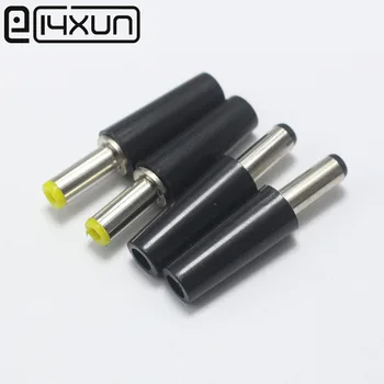 

EClyxun 10pcs/lot High Quality Circular Tube 5.5*2.1mm/5.5*2.5mm DC Power male plug Connector,DC Jack adapter Length 14mm long