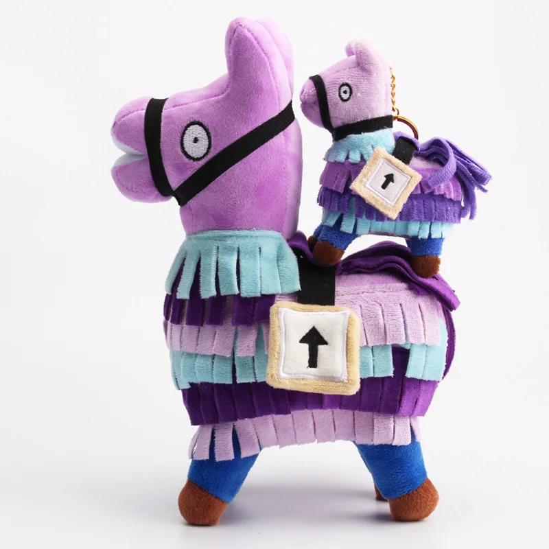 

Christmas Gifts Game Battle Royale Alpaca Treasure Troll Stash Llama Toys Rainbow Horse Plush Doll for Kids Women Boy Girl Gift