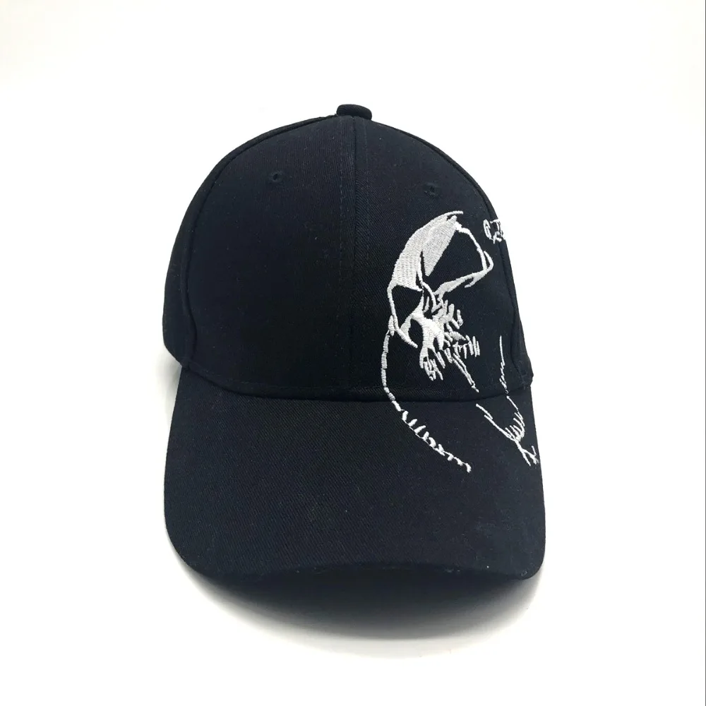 عالية الجودة للجنسين القطن كرة البيسبول في الهواء الطلق كاب الجمجمة التطريز Snapback الأزياء الرياضية القبعات للرجال والنساء كاب