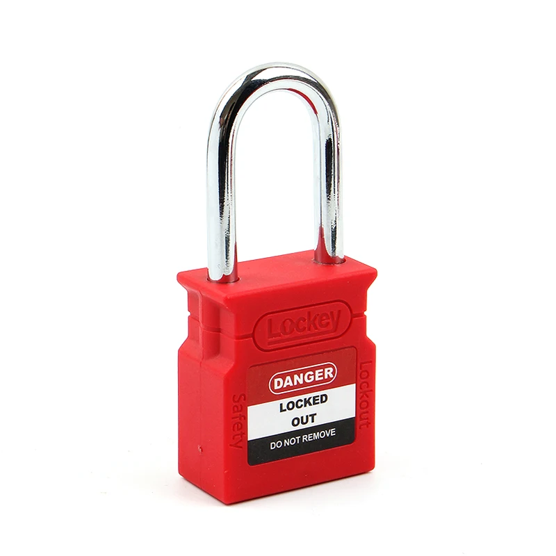 Lockey Upgrade Cp Series Abs Security Padlock Steel Shackle Safety Lockout Padlock Lock Maintain Loto out Locks Aliexpress