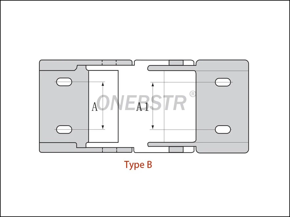 JFLO One Pair of 15x30mm Drag Chain Connectors Plastic Towline End Joints Fitting Wire Carrier Cable Drag Chain 6