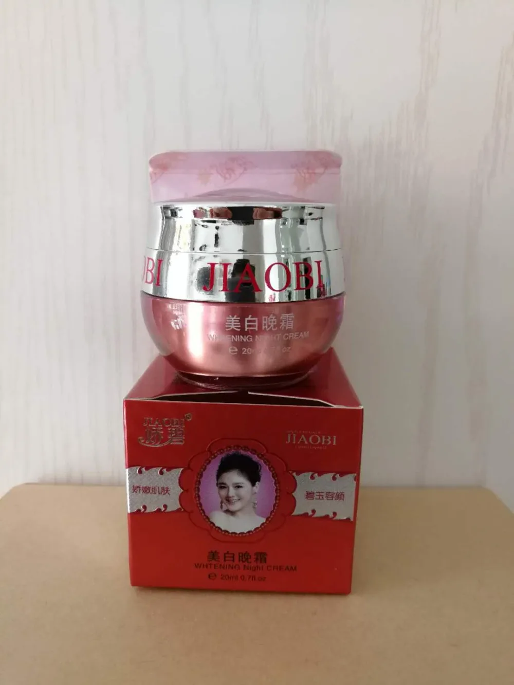 

Free Shipping Original Jiaobi Jiao bi Jiaoyan Whitening NIght cream 20ml