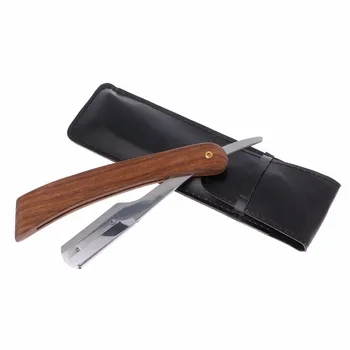 

Kemei Foldable & Mini Size Shaving Straight Edge Barber Razor Stainless Steel Blade Shaving Knife