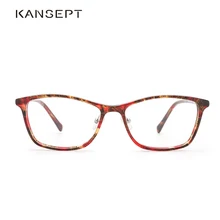 Ацетатные женские очки Близорукая оправа Прозрачная оптическая оправа#JS035