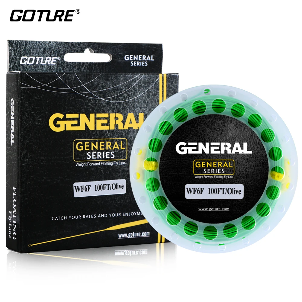 Goture العلامة التجارية يطير خط WF 3/4/5/6/7/8F الوزن إلى الأمام العائمة صنارة صيد السمك بذبابة الصيد الصناعية مع ملحومة الحلقات جديد وصول عالية الجود... Goture العلامة التجارية يطير خط WF 3/4/5/6/7/8F الوزن إلى الأمام العائمة صنارة صيد السمك بذبابة الصيد الصناعية مع ملحومة الحلقات جديد وصول عالية الجود...