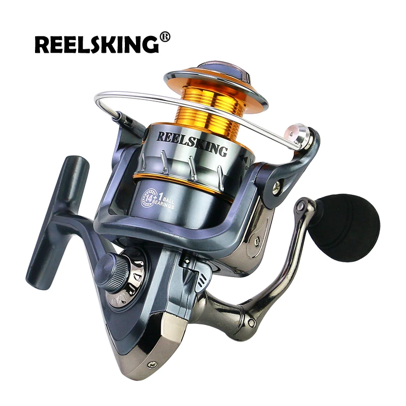 REELSKING резная металлическая катушка односторонняя муфта 5 5: 1 EVA шариковая ручка 2000
