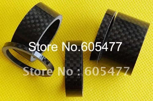 УГЛЕРОДНЫЙ руль гарнитура 1 1/8 &quotspacer 3mm-5mm-10mm-15mm-20mm | Спорт и развлечения