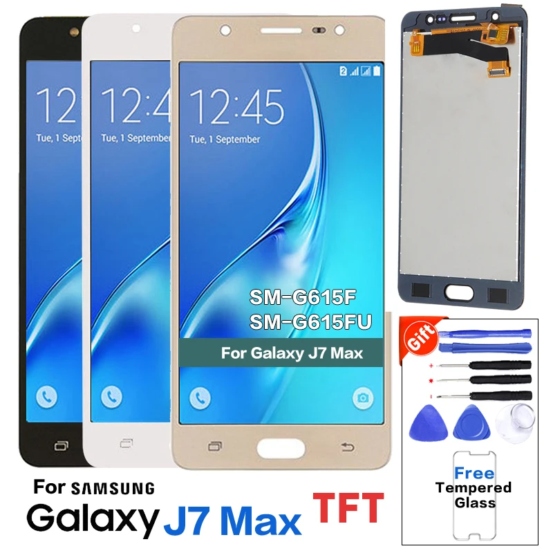

For Samsung Galaxy J7 MAX Lcd Test Working LCD Screen For 5.7" Samsung Display Touch Panel Digitizer Assembly Repalcement Parts
