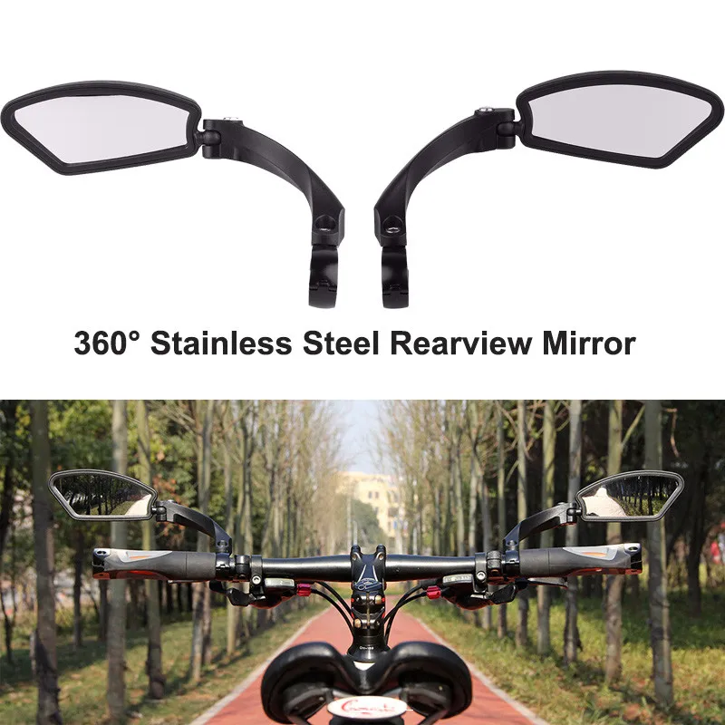 

Cycling Bike Mirrors MTB Road Bike Bicycle Handlebar Barend Rearview Mirror Ultralight Safe Mirror Bicycle Accessories
