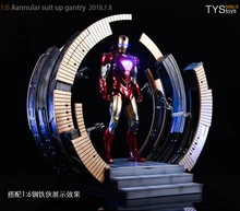 1/6 Scale action figure Scene accessories Iron Man Mark VI Suit-Up Gantry Stand F 12 1/6 Scale action figure Scene accessories Iron Man Mark VI Suit-Up Gantry Stand F 12