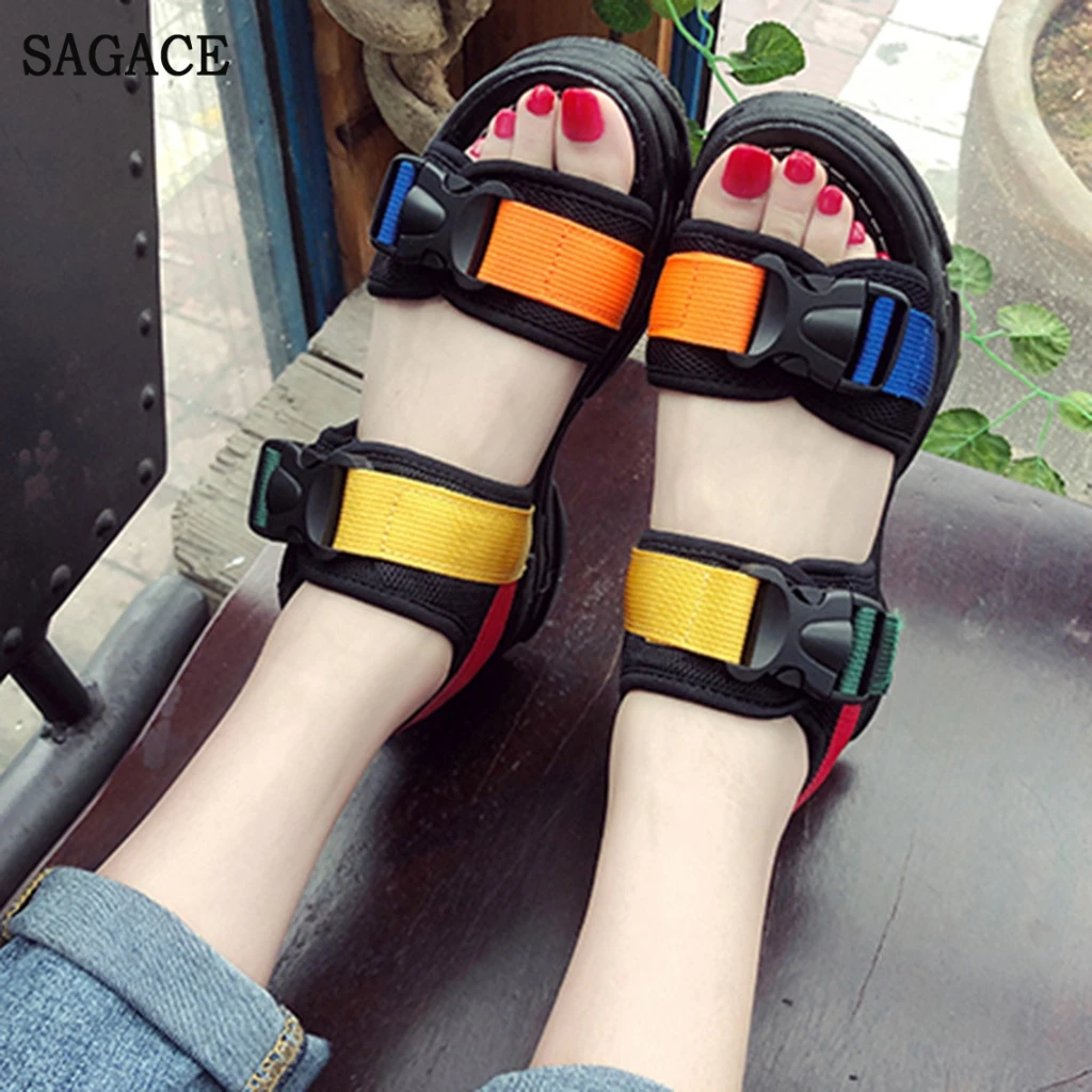 SAGACE جديد أزياء النساء السيدات عارضة صنادل أرضية زقزقة اصبع القدم أسافين أحذية مثير عالية الجودة خارج السيدات أحذية ميد 3 سنتيمتر -5 سنتيمتر SAGACE جديد أزياء النساء السيدات عارضة صنادل أرضية زقزقة اصبع القدم أسافين أحذية مثير عالية الجودة خارج السيدات أحذية ميد 3 سنتيمتر -5 سنتيمتر