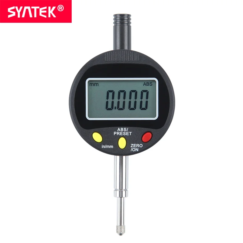 Syntek High quality Electronic Digital dial indicator 0.001mm Digital dial Gauge Metric/Inch