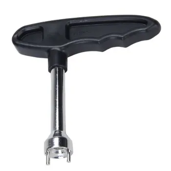 

WSFS Hot Sale Gearless Type Black Plastic Handle Golf Shoes Spike Wrench with Long Pegs