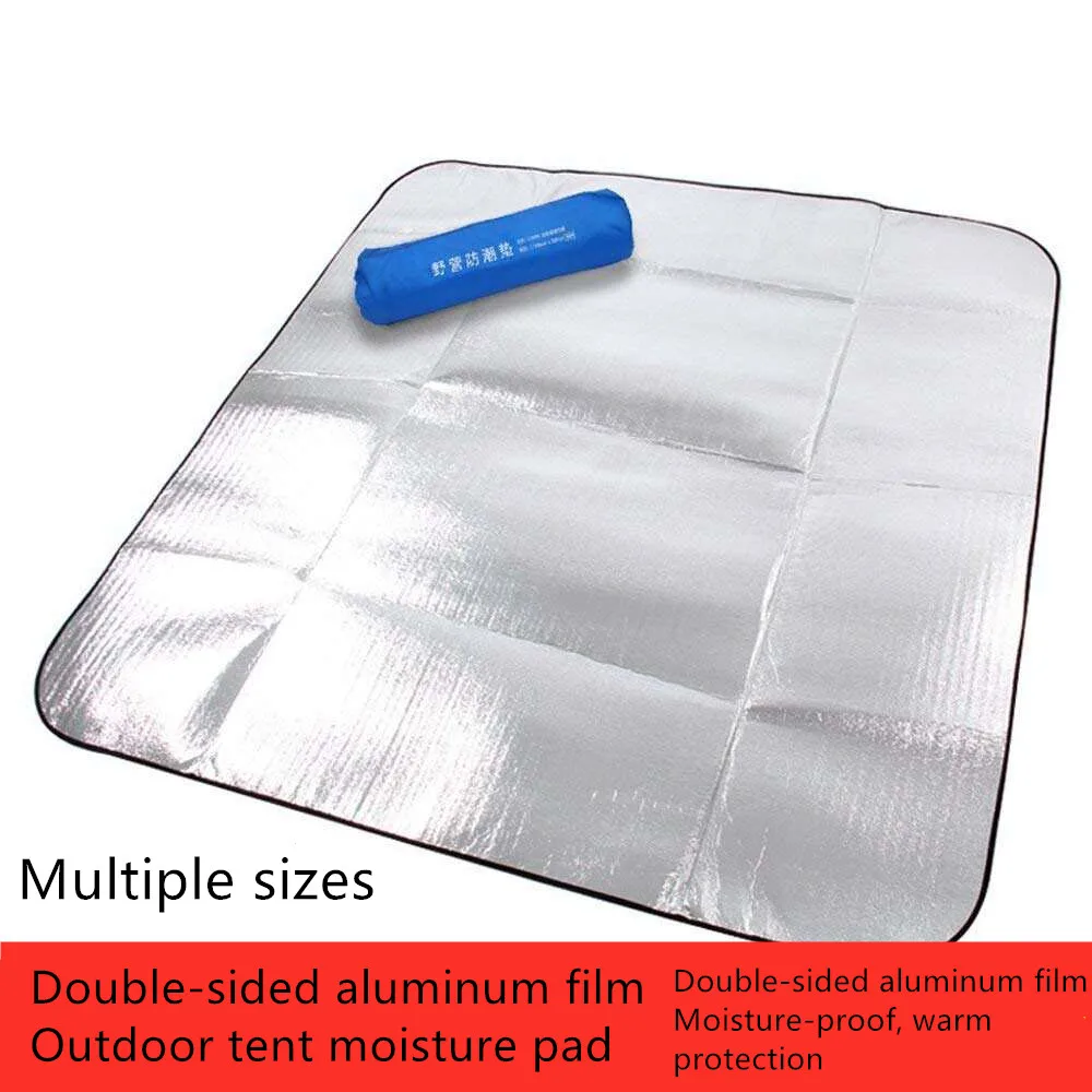 

2019 New Camping Mat Tent Mattress Waterproof Aluminum Foil EVA Collapsible Sleeping Picnic Beach Pad Outdoor Mat Multi-Size