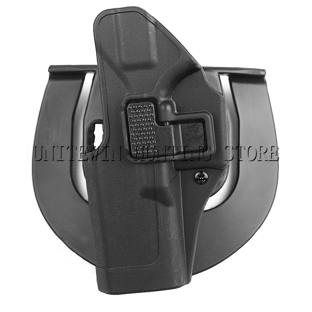 

CQC Hunting Holster Military Combat Tactical Waist Gun Holster Left Handed Type Pistol Pouch for GL 17 29 22 23 31 32