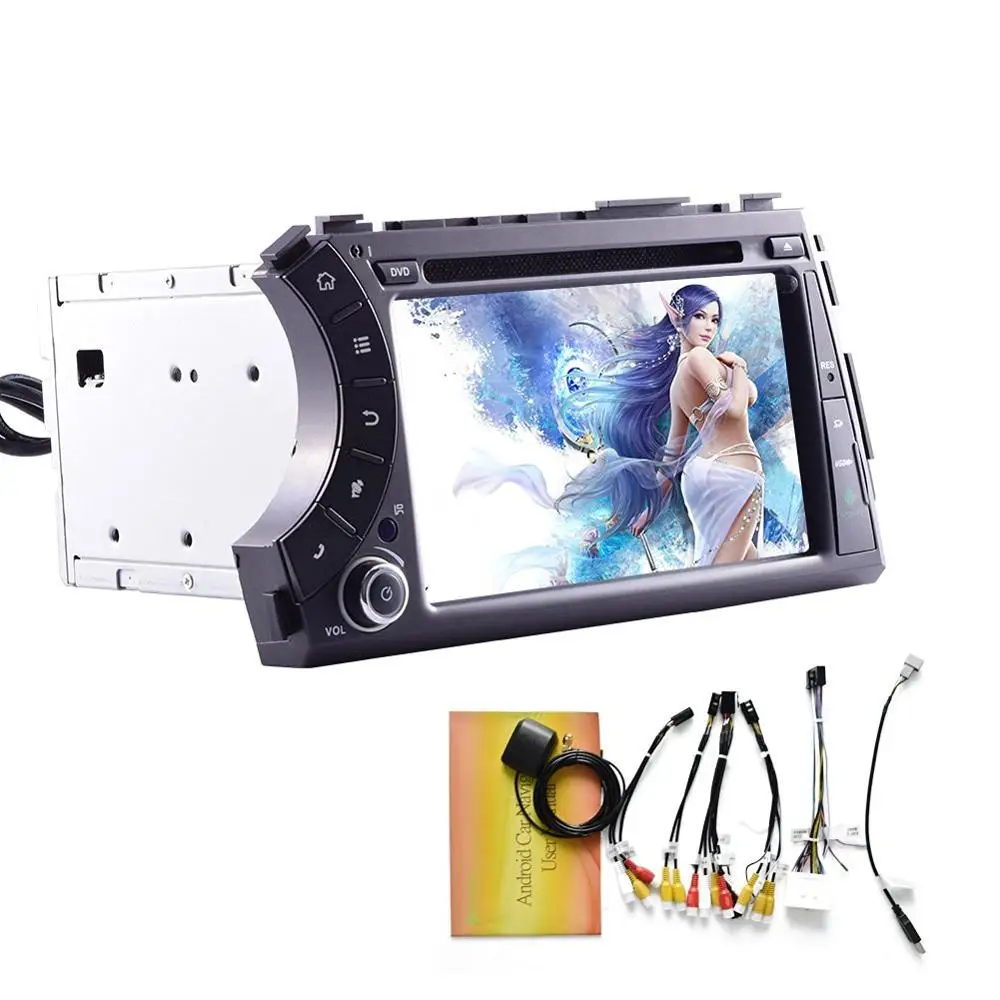7inc стерео dvd-плеер GPS навигации для SsangYong Actyon внедорожник (2006-2014) в тире автомобиля