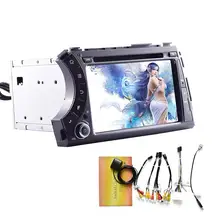 7inc Car stereo dvd player GPS Navigation for Ssangyong Actyon SUV(2006-2014) in Dash Car CD DVD Player Auto Radio Video HD wifi