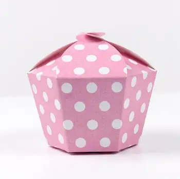 

free shipping pink black cake shape wedding paper sweet boxes , HBMY 13