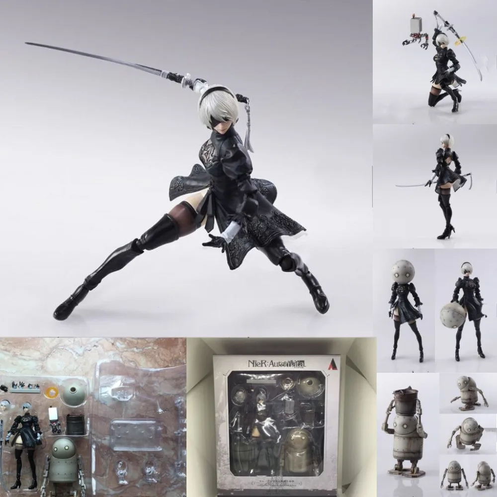 Экшн фигурка NieR Replicant беременalt Sexy Kaine Automata YoRHa No. 2 Type B 2B Fighting из ПВХ Коллекционная
