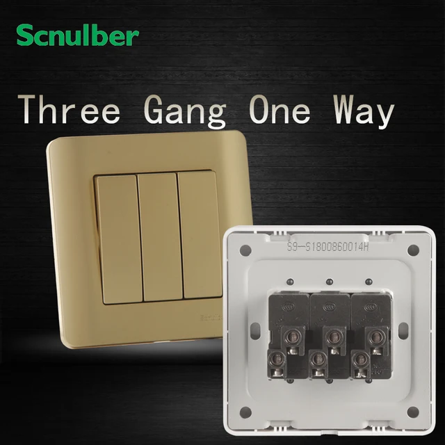 aliexpress : buy 16a 220v luxury champange three 3 way one 1 aliexpress : buy 16a 220v luxury champange three 3 way one 1, Wiring diagram