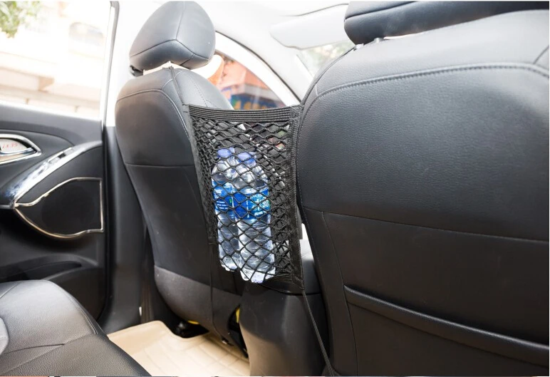 1 шт., автомобильный бочонок сетка для хранения карман автомобильное кресло для телефона сумка для Citroen C4 hyundai Solaris I30 VW Polo T5 Ford Fiesta Fusion Mustang