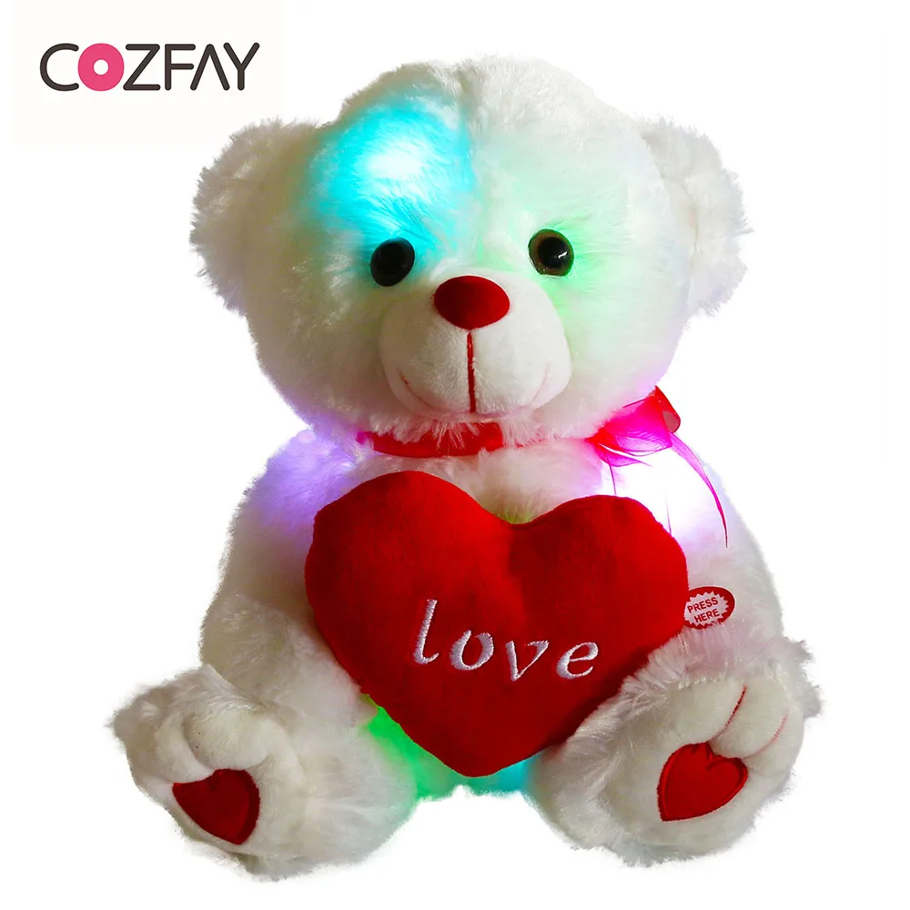 light up glow bear