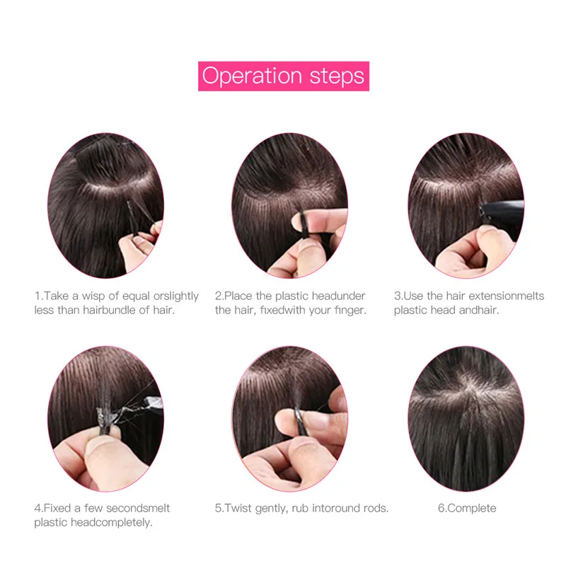 Professional Hair Extension Iron Fusion Heat Iron Wand Connector 2 Adjustable Temperature Hair Extension Wig Tool Barber Salon38