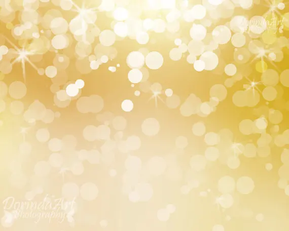 bokeh gold sparkly light photo studio background Vinyl cloth High quality Computer print wall backdrop | Электроника