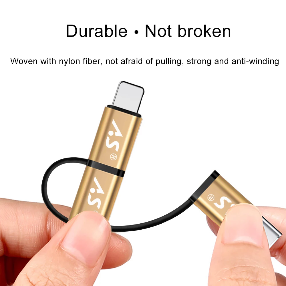 А. С. 3 в 1 USB кабель для передачи данных для мобильного телефона для iPhone Micro usb type C кабель для зарядного устройства для Xiaomi huawei samsung кабель для быстрой зарядки 3 м