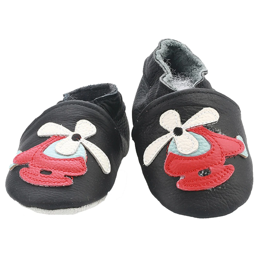 Детские тапочки Pantufa Infantil; обувь для малышей; кожаная замшевая подошва «ползунок»; мокасины; Chausson Bebe Cuir soule - Цвет: as show picture 17