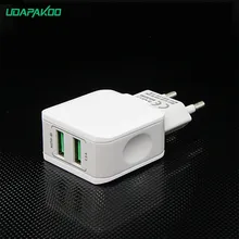 Кабель для быстрой зарядки с 2.5A 2-Порты и разъёмы USB Wall Зарядное устройство Мощность адаптер для iphone X XS 6 samsung S8 A8 J8 J6 huawei P9 P20 планшетный ПК с системой андроида