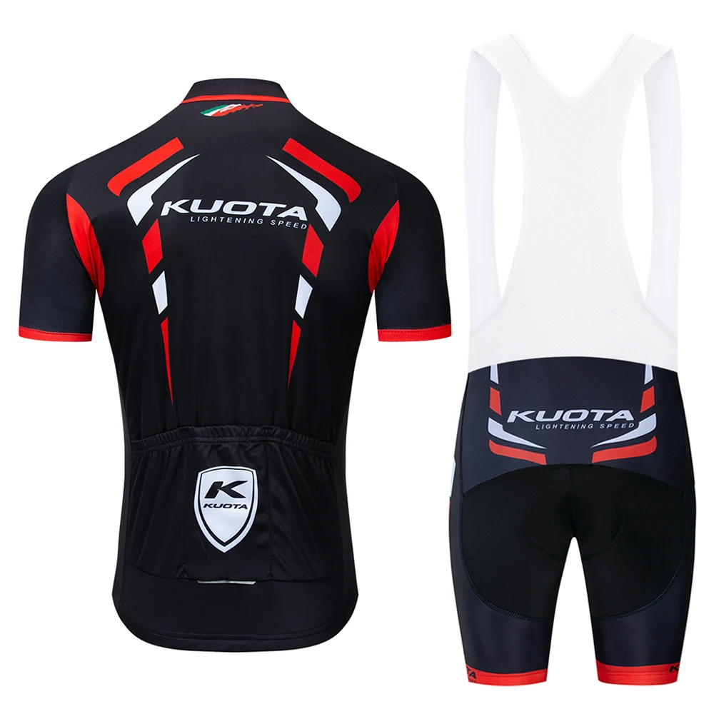 KUOTA 2019 برو فريق الدراجات الفانيلة الصيف سريعة الجافة الدراجة الدراجات الملابس تنفس دراجة الملابس الرجال في الهواء الطلق قصيرة الأكمام دعوى
