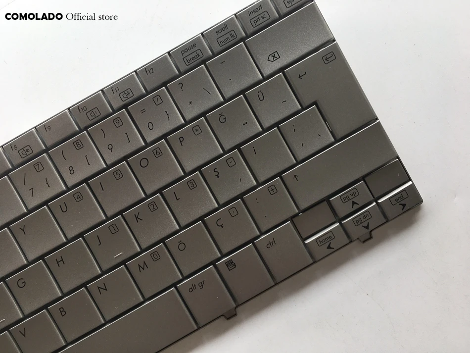 TR Turkish Keyboard For Hp Mini 2100 2133 2140 Series Silver Laptop Keyboard TR Layout (2)