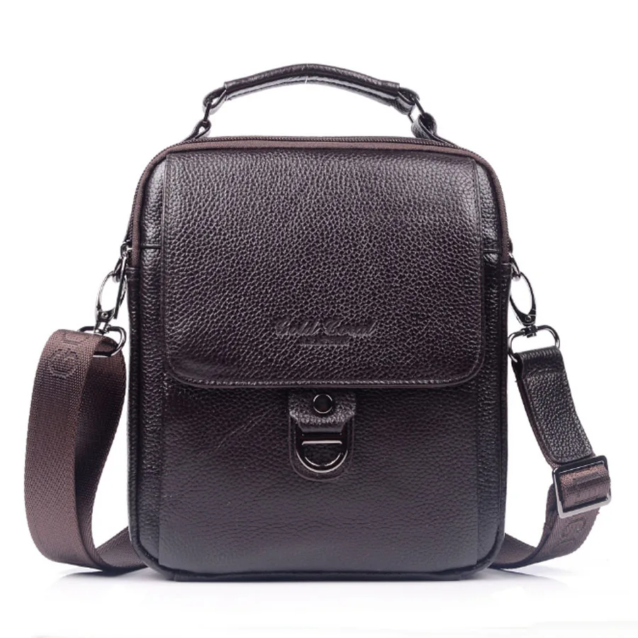 High Quality Genuine Leather Cowhide HandBag Single Shoulder Messenger