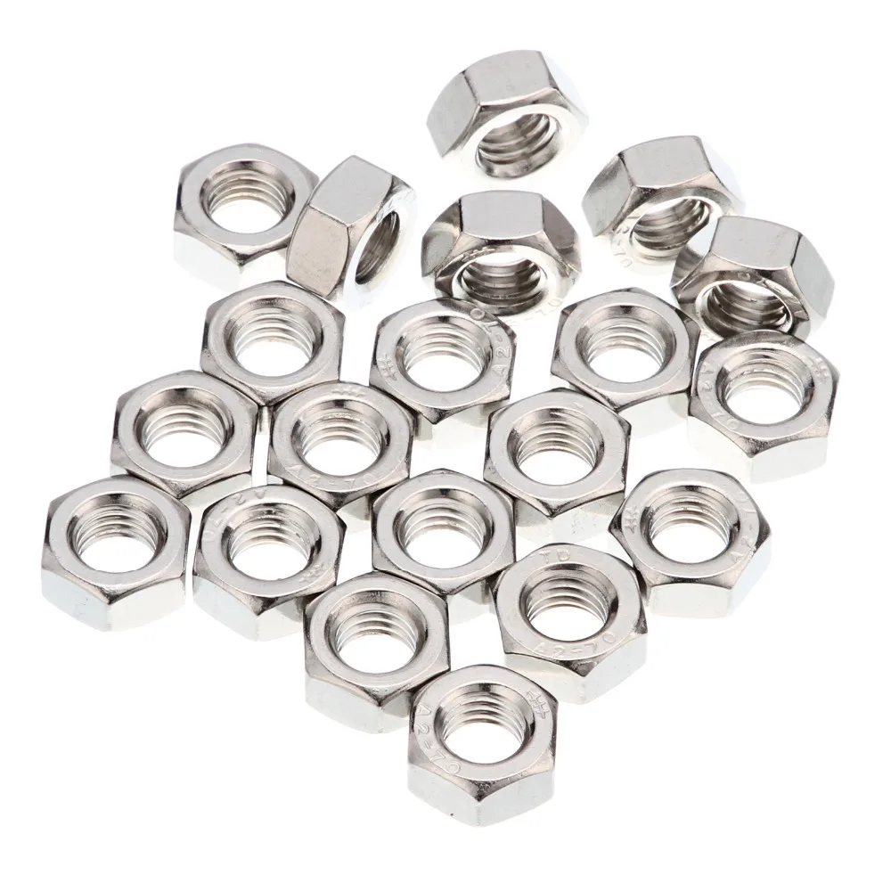 100pcs M8 Nuts A2 Stainless Steel Hex Nuts To Fit Our Bolts And Screws m8-cap-screw-dimensions-ubicaciondepersonas-cdmx-gob-mx