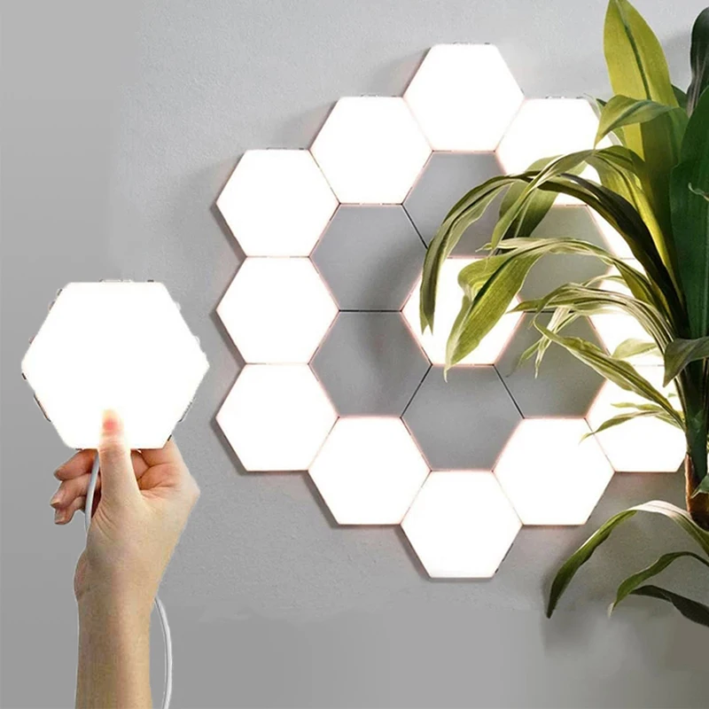 DIY настенный светильник магнитный квантовый сенсорный датчик креативные лампы