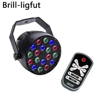 New Professional Laser LED Stage Lights Sound Activated 18 LED DMX512 RGB DJ Dance Par Lights Disco Party KTV Bar Wedding Lights New Professional Laser LED Stage Lights Sound Activated 18 LED DMX512 RGB DJ Dance Par Lights Disco Party KTV Bar Wedding Lights
