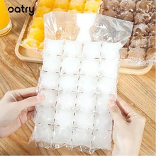 100Pcs/set Disposable Ice-making Bags Ice Cube Tray Mold Shot Glasses Mould Eco-friendly Maker Water Injection Bag