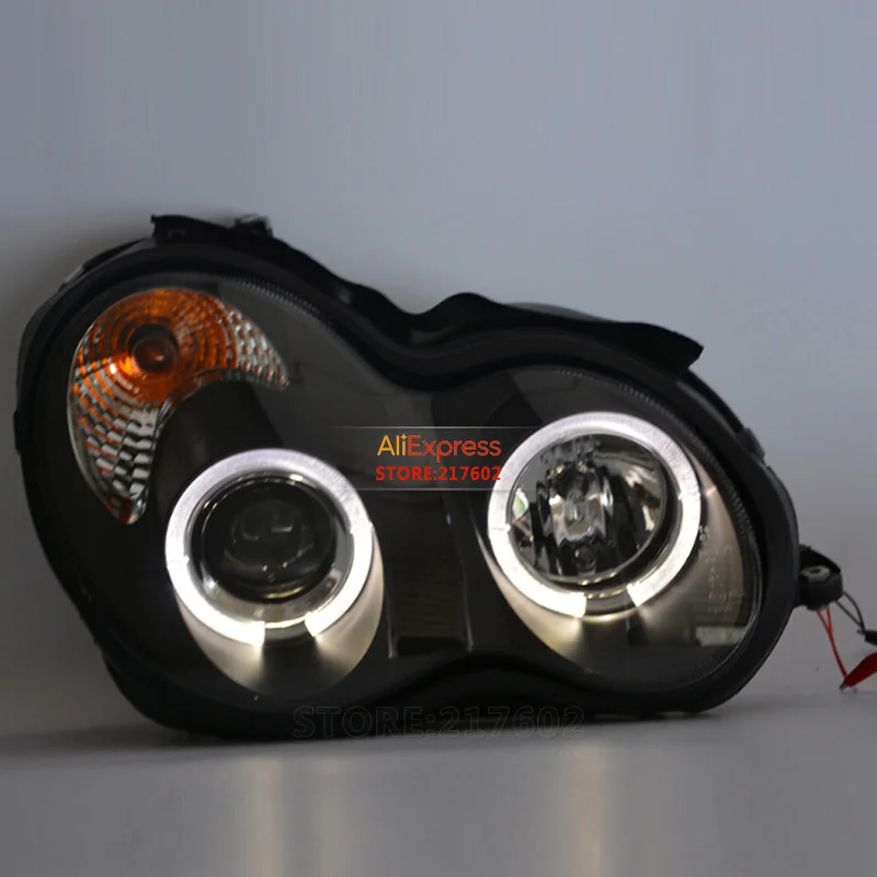 for Benz C-Class W203 Headlights 2000-2006 CCFL (2)+
