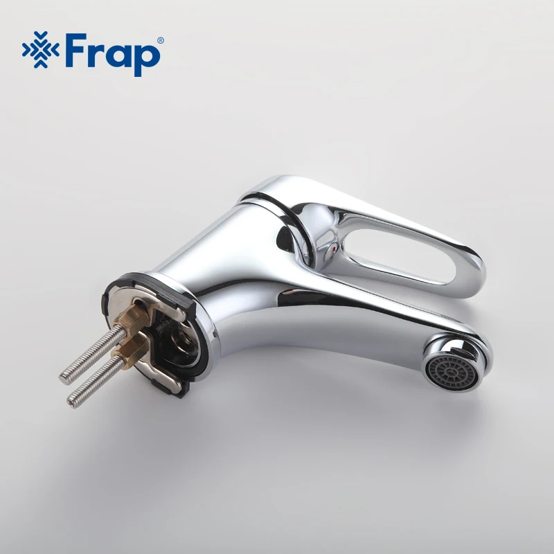 FRAP 1set Deck-mounted basin sink mixer faucet wash basin restroom sink torneira tap grifo sink faucet Cold hot water F1036