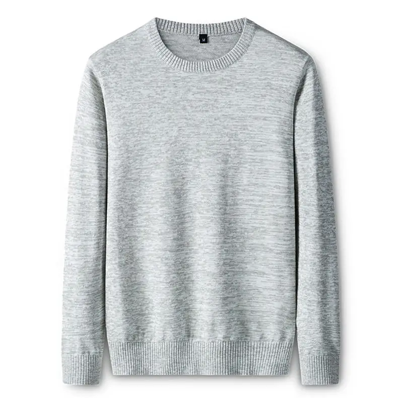 2019 Spring Cotton Sweater Men Pullovers Ugly Polka Dot knit Crew-Neck Sweaters Jumpers Male Knitwear Tops Autumn MuLS Brand 3XL 04