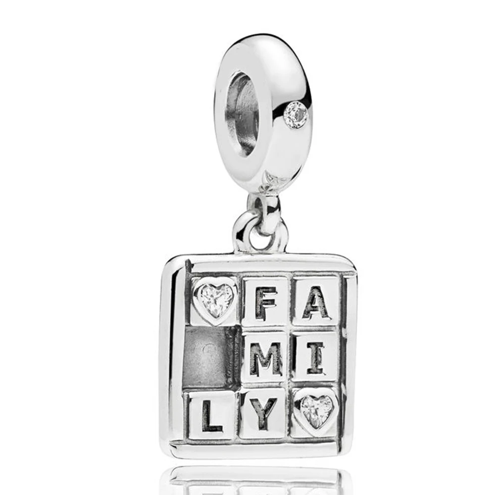

Family Game Night Dangle Charms 100% Real 925 Sterling Silver Family Game Ni Dangle Charm Fit Original Bracelet Diy Jewelry