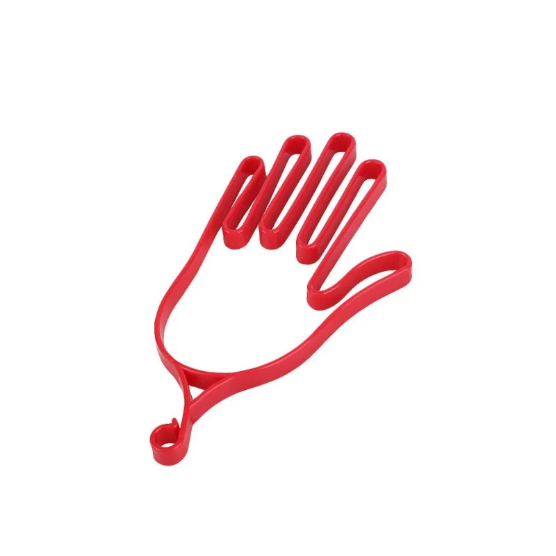 1 шт. пластиковый держатель перчаток для гольфа, спортивный инструмент для гольфа, сушилка, вешалка, носилки, белый и красный цвета