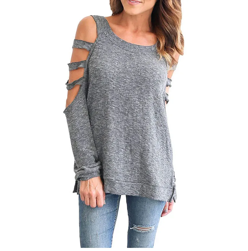 Grey-Cold-Shoulder-Hollow-Out-Long-Sleeve-Top-LC25991-11-1