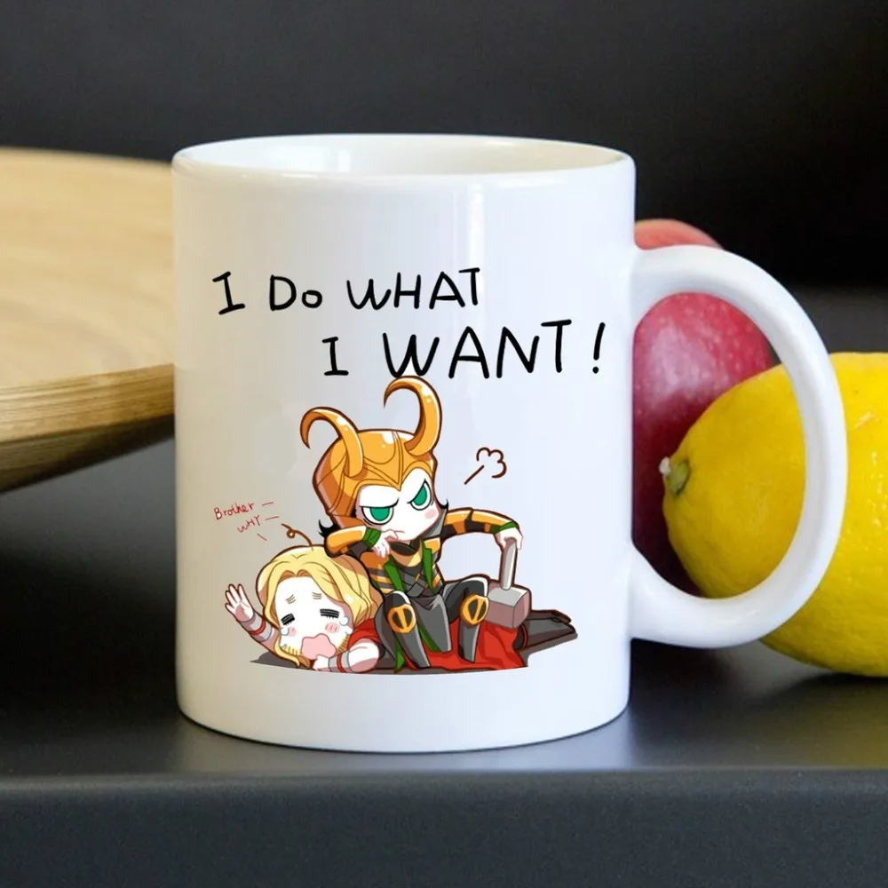 Thor Mugs Loki Mugs Coffee Mug Ceramic Novelty Porcelain Beer Tea Cups Thor Mugs Loki Mugs Coffee Mug Ceramic Novelty Porcelain Beer Tea Cups