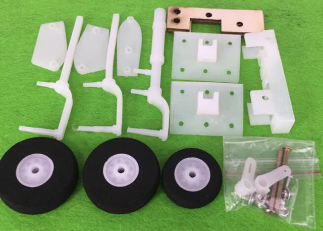 Cheap 1set Landing Gear set for FPV RC Fixwing SU27 Aircraft KT Board Undercarriage Nylon Landing Gears Parts Cheap 1set Landing Gear set for FPV RC Fixwing SU27 Aircraft KT Board Undercarriage Nylon Landing Gears Parts