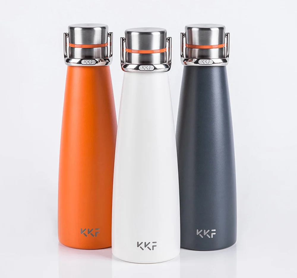 Xiaomi KKF Smart Vacuum Bottle 24h Insulation Stainless Steel Vacuum Flasks 475ml Thermos Cup Travel Mug Thermo Bottle Thermocup (1)