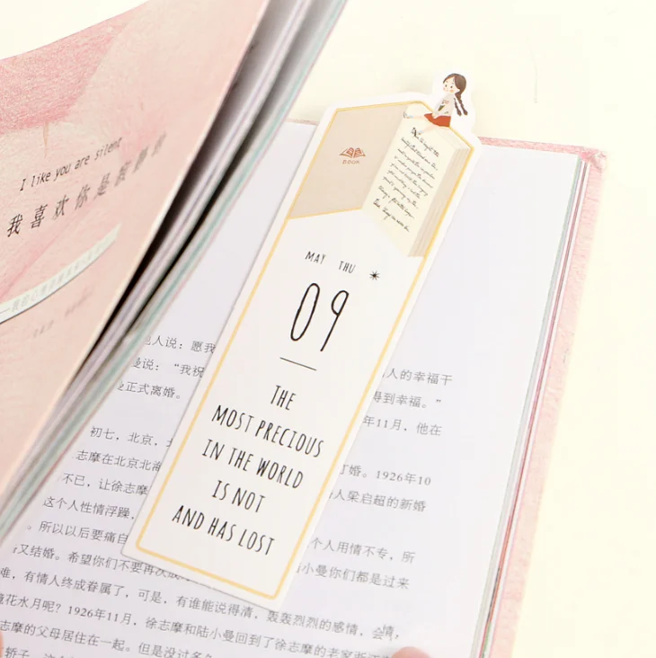 30 шт./упак. книга комиксов путешествия бумага Bookmarks для книг поделиться книжные маркеры закладки для книг канцелярские принадлежности