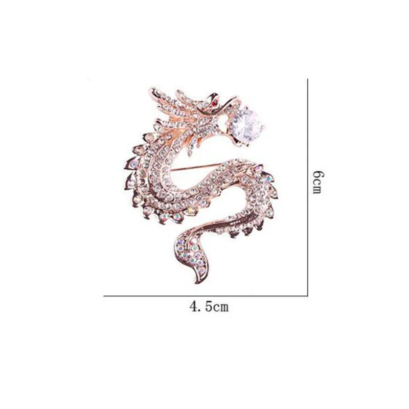 Dragon shape brooches  (2)
